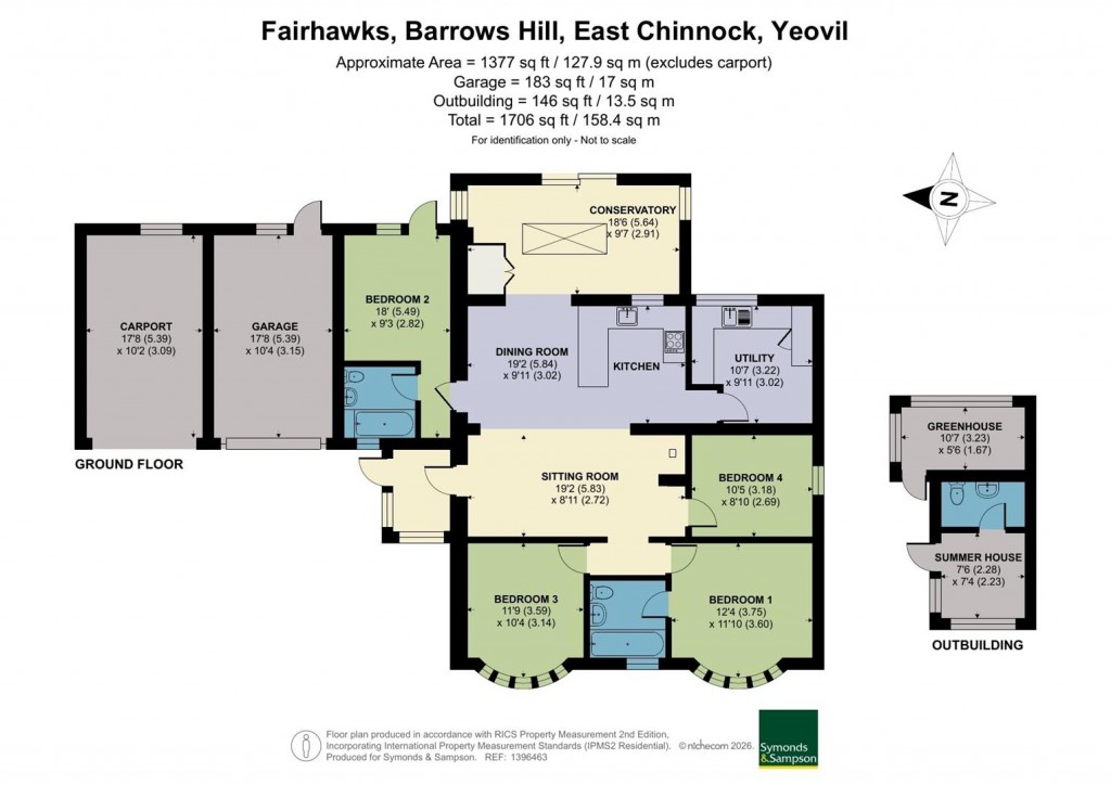 Floorplans For Barrows Hill, East Chinnock, Yeovil