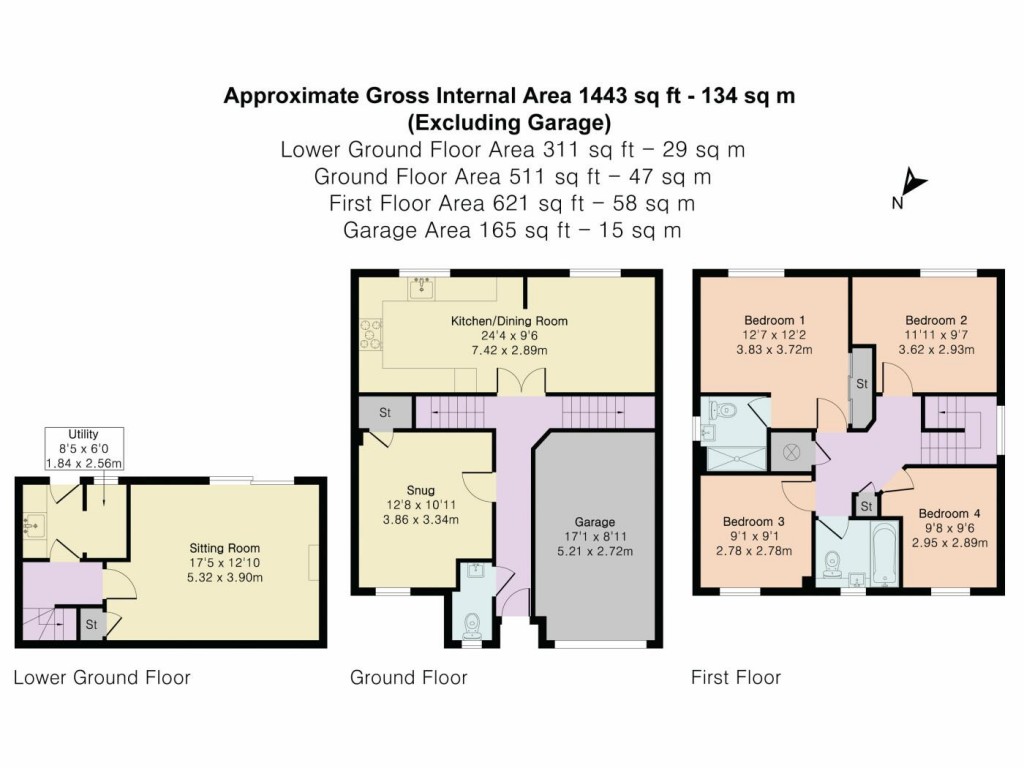 Floorplans For Peryn Road, Tavistock