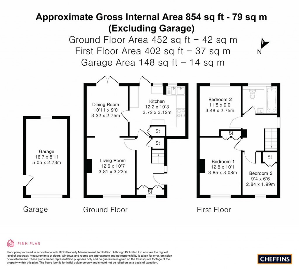 Floorplans For Fulbourn Old Drift, Cambridge