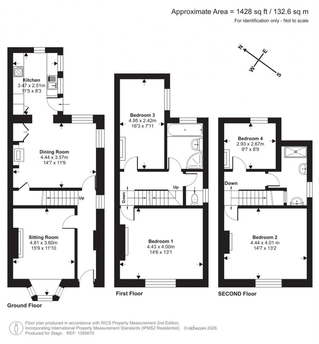 Floorplans For Tors Road, Lynmouth