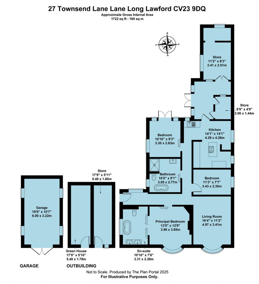 Floorplans For Townsend Lane, Long Lawford, Rugby, CV23