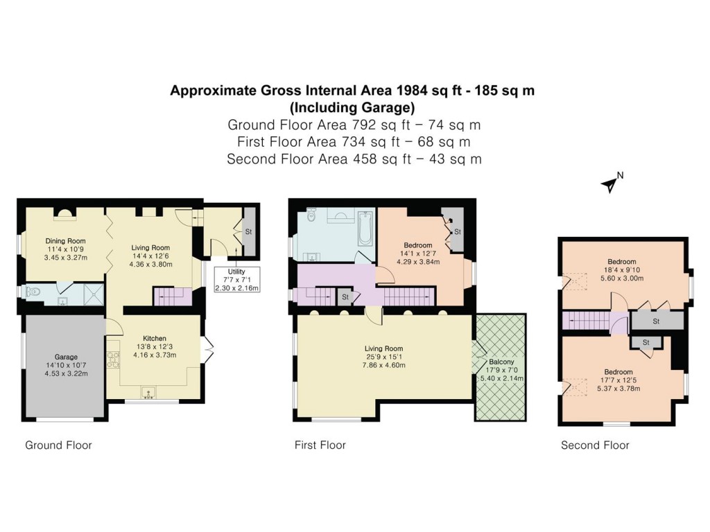 Floorplans For Trevanion Road, Wadebridge