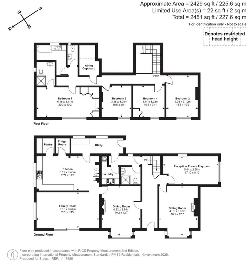 Floorplans For Whiteball, Wellington