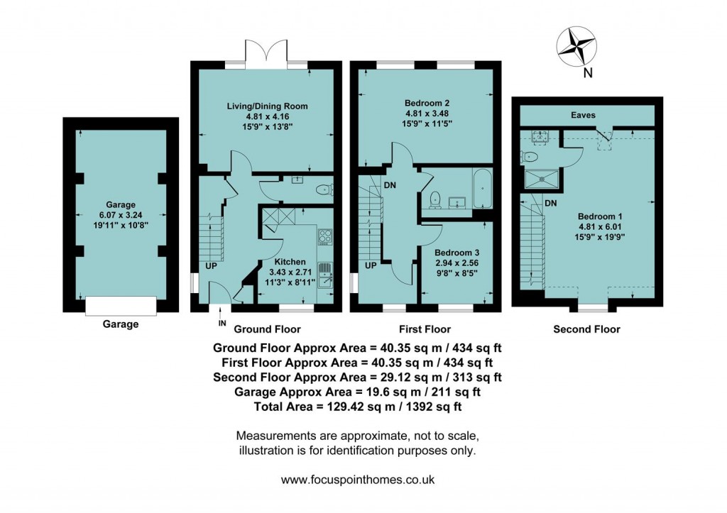 Floorplans For Kingerlee Road, Banbury