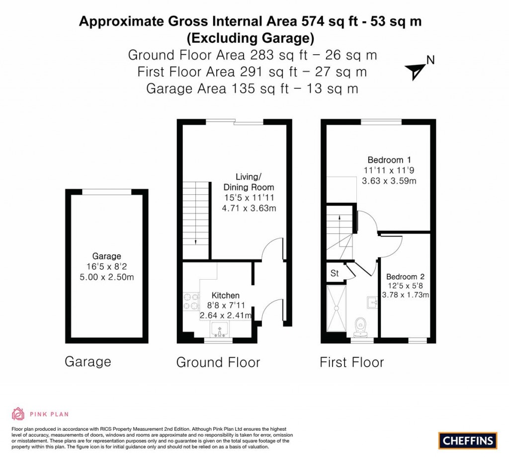 Floorplans For Lumley Close, Ely