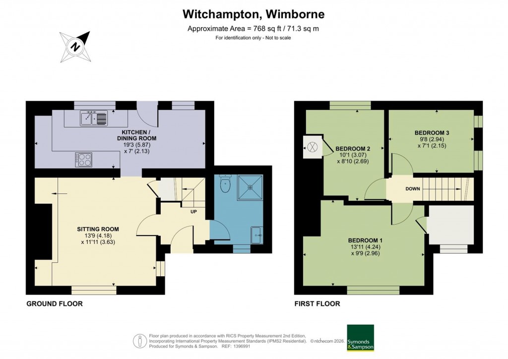 Floorplans For Witchampton, Wimborne