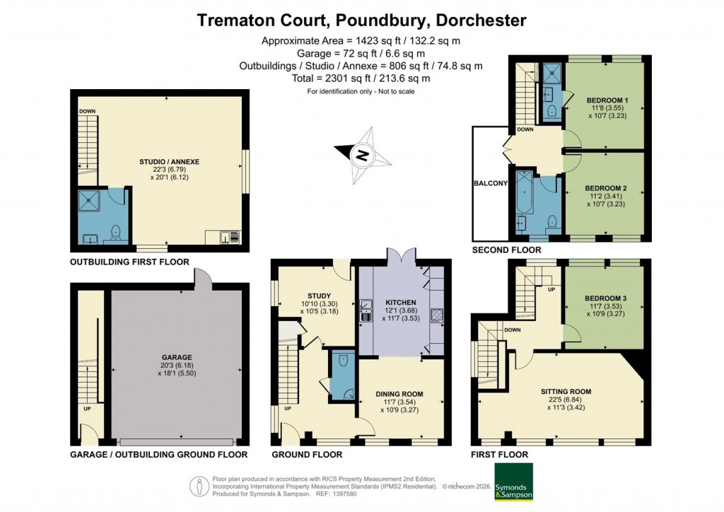 Floorplans For Trematon Court, Poundbury, Dorchester