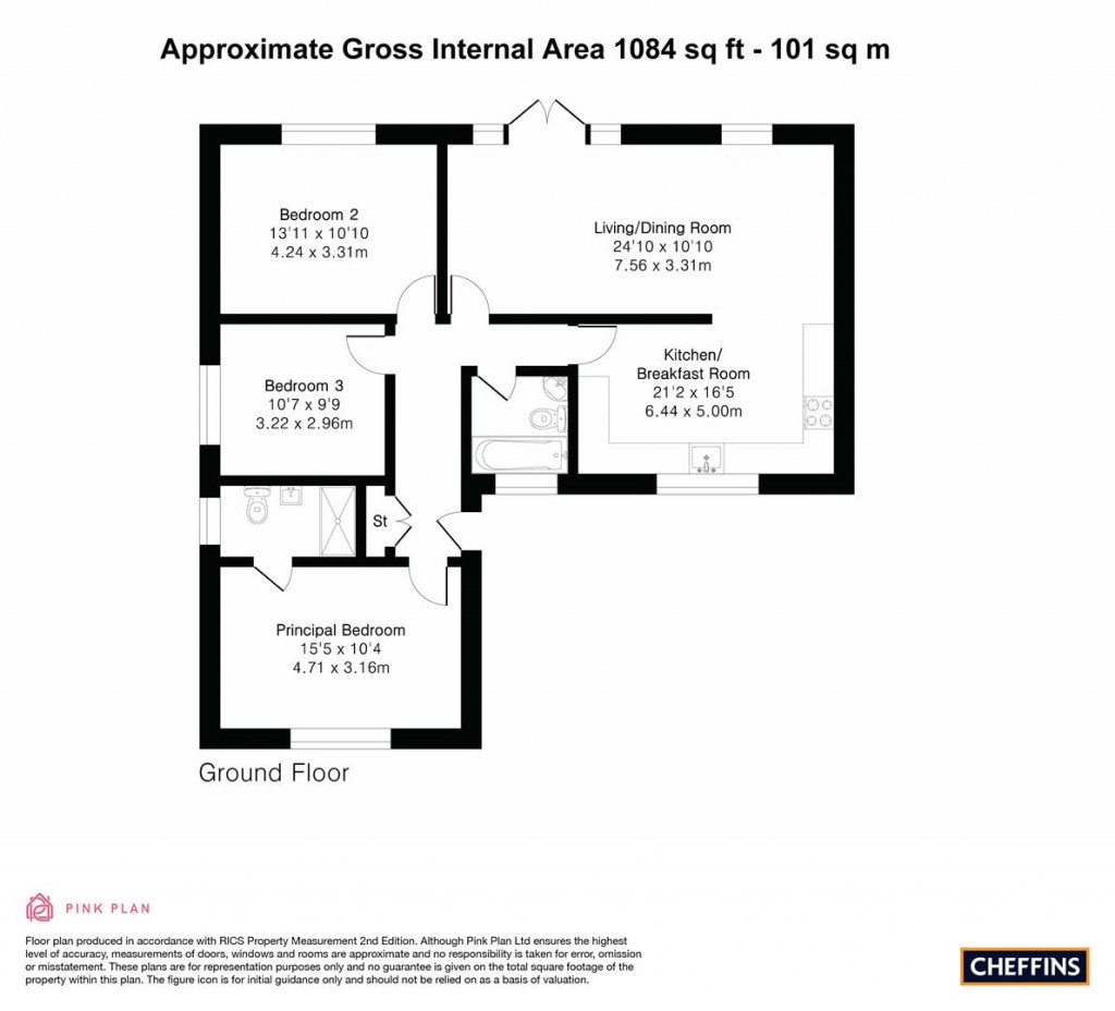 Floorplans For Fen End, Willingham, Cambridge