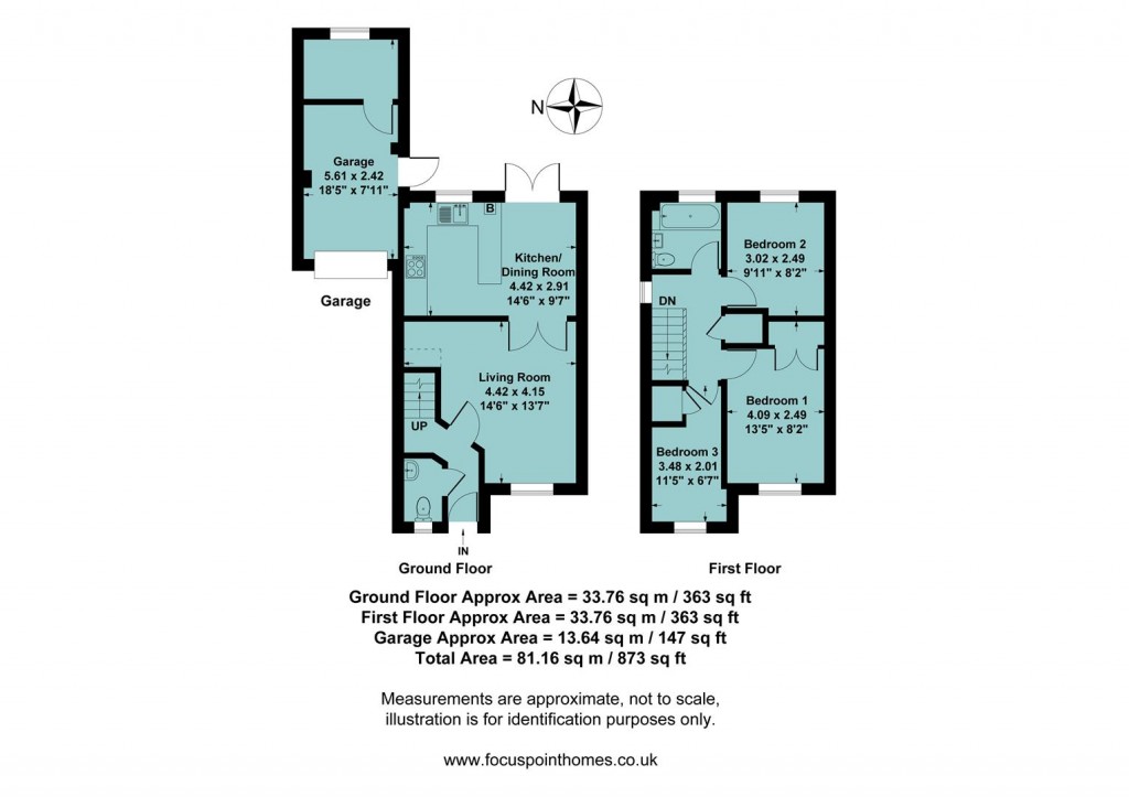 Floorplans For Brunswick Place, Banbury