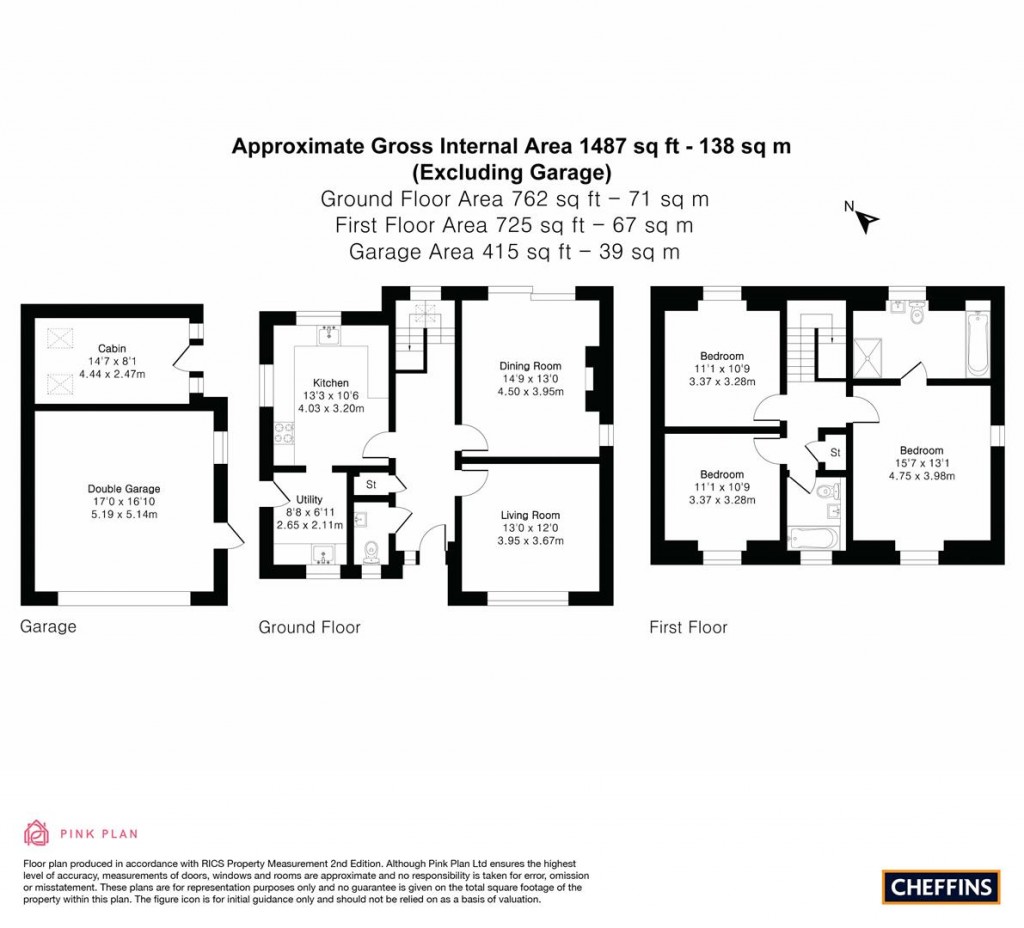 Floorplans For Springhead Lane, Ely