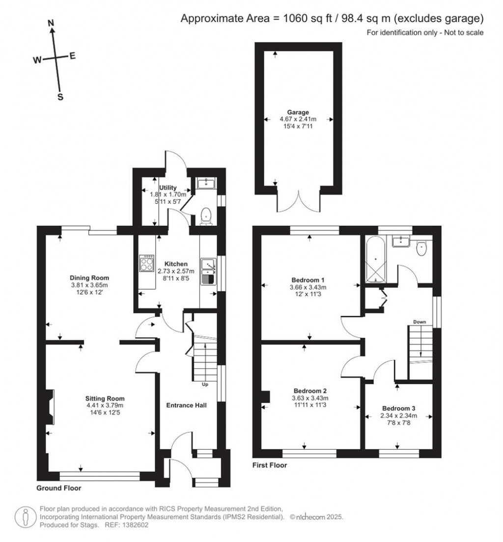 Floorplans For West Garth Road, Exeter