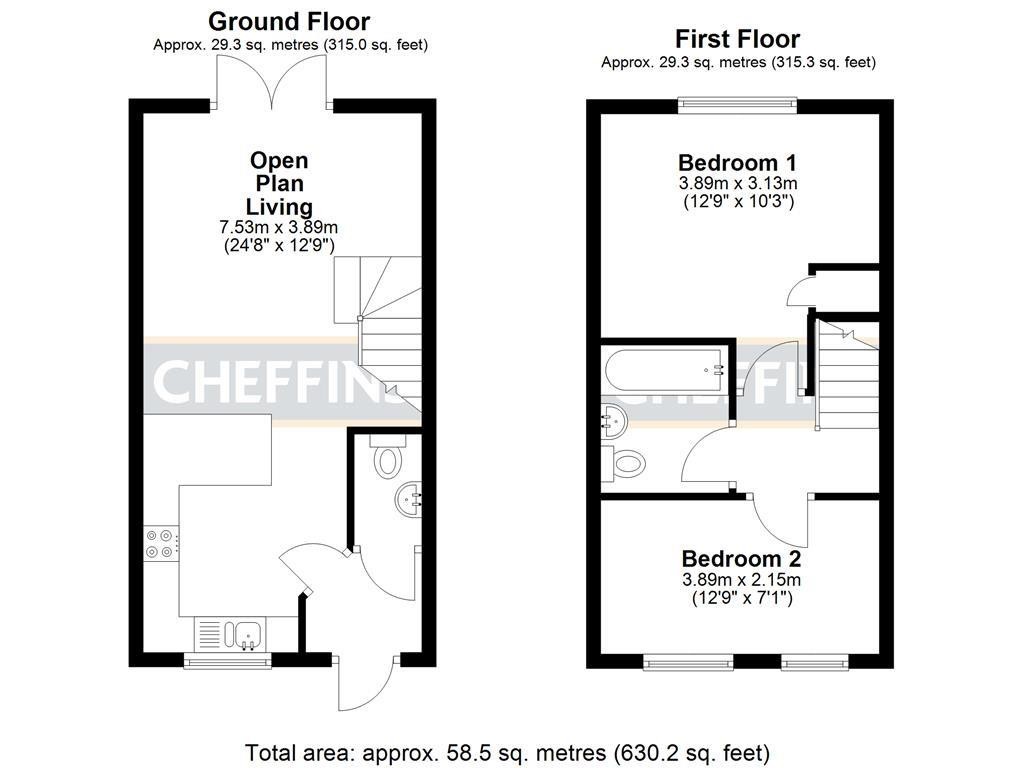 Floorplans For Harvest Way, Littleport, Ely