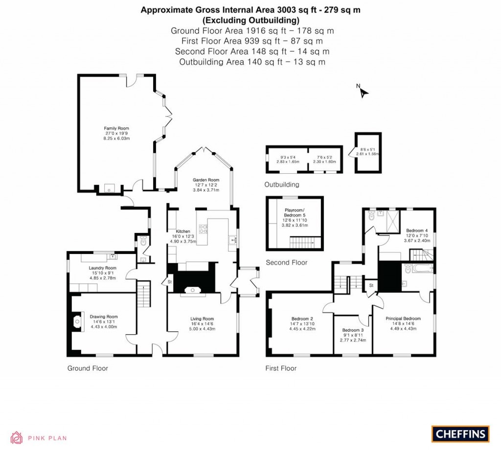 Floorplans For North End, Bassingbourn, Royston