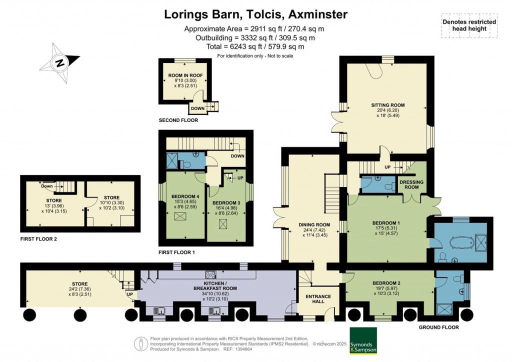 Floorplans For Tolcis, Axminster