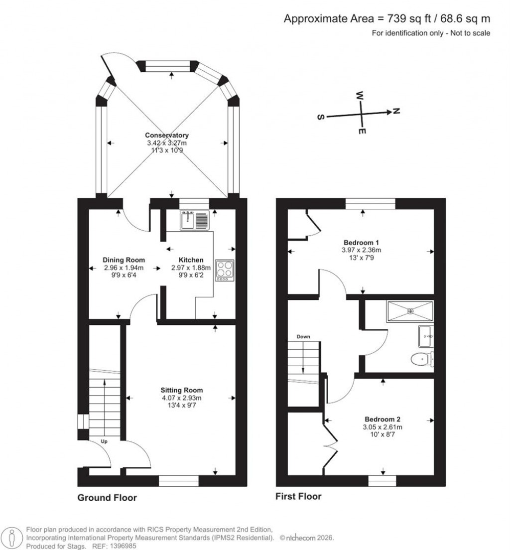 Floorplans For Bramble Drive, Bridport