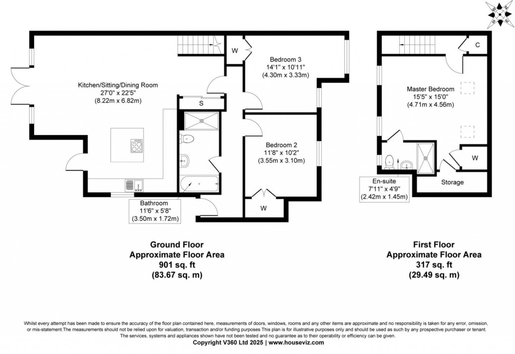 Floorplans For Church Road, Moulton
