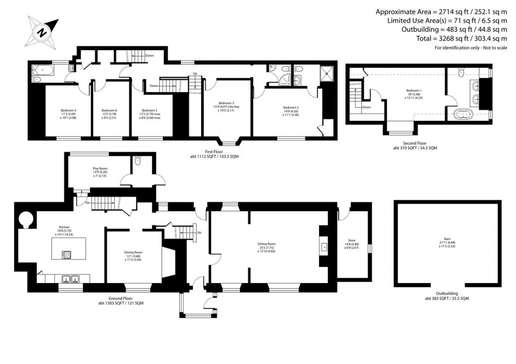 Floorplans For Doccombe, Moretonhampstead