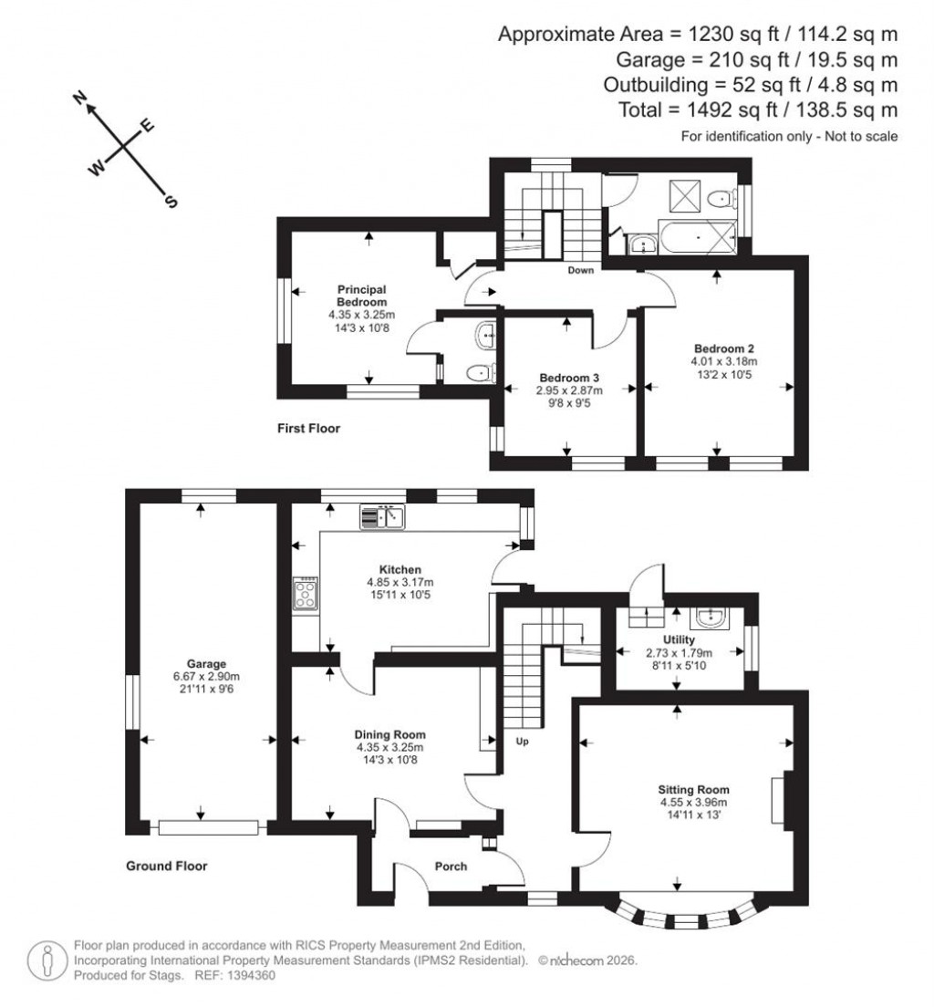 Floorplans For Withleigh, Tiverton
