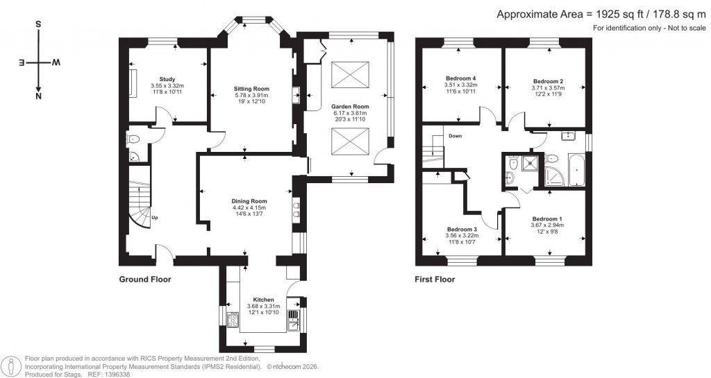 Floorplans For Cheriton Fitzpaine, Crediton