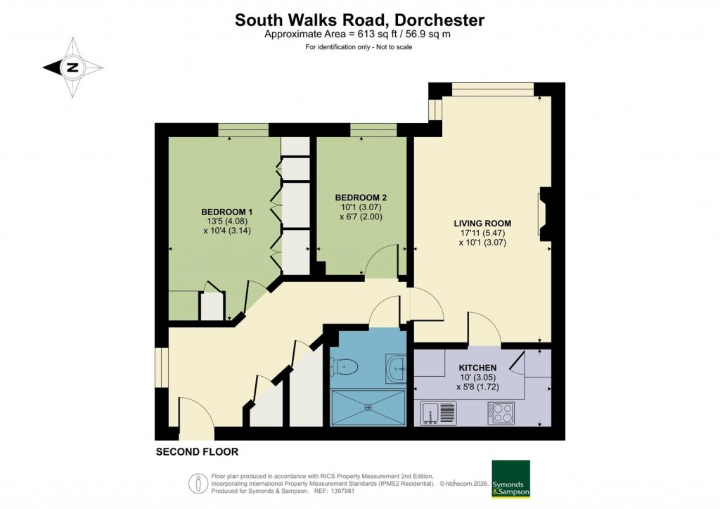 Floorplans For South Walks Road, Dorchester
