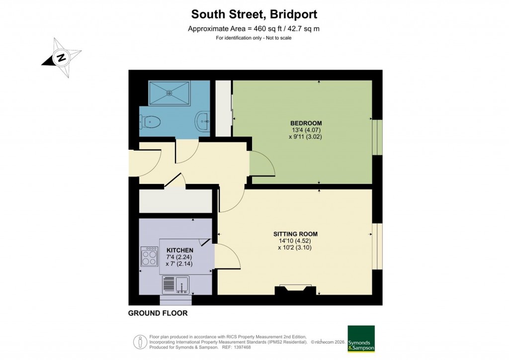 Floorplans For Folly Mill Lodge, South Street, Bridport
