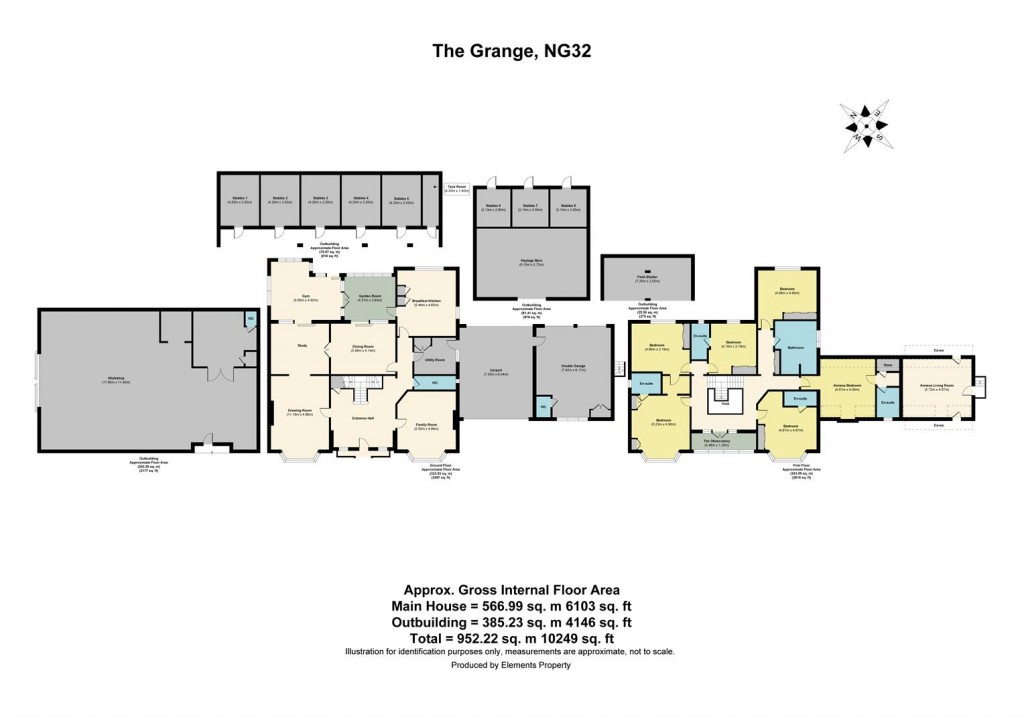 Floorplans For The Grange, Carlton Scroop