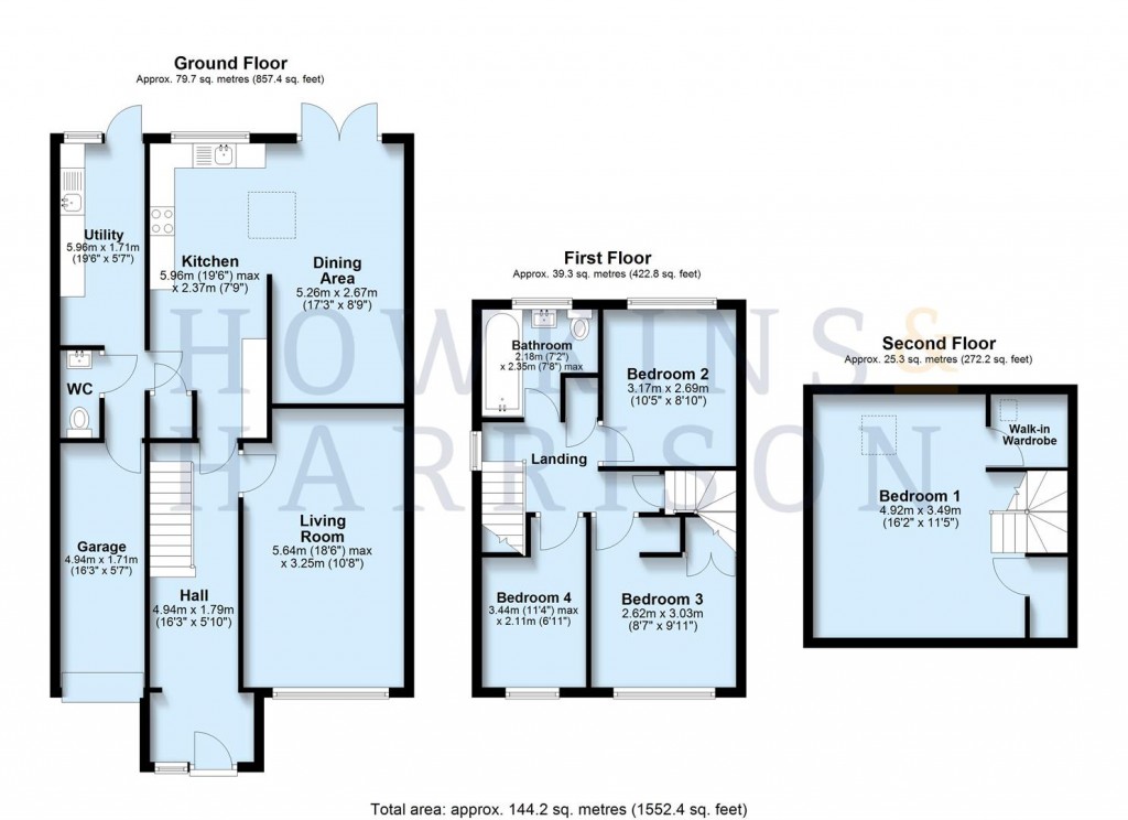 Floorplans For Boot Hill, Grendon, CV9