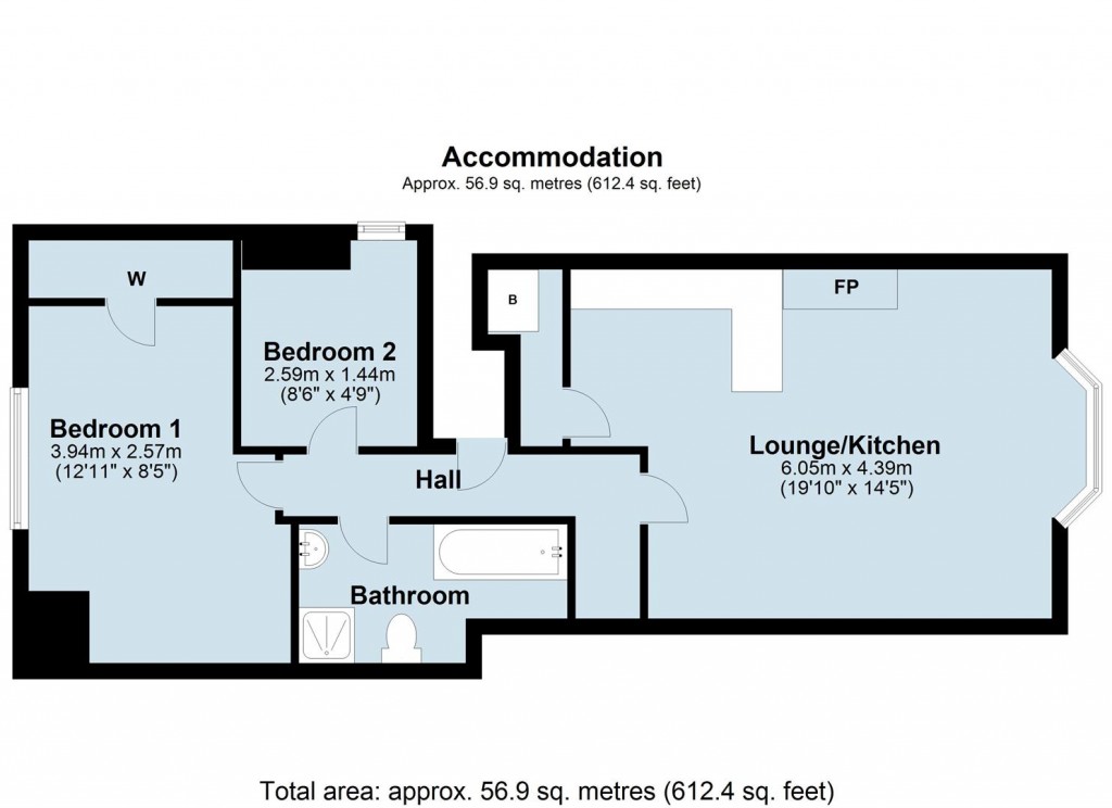 Floorplans For College Street, Northampton, NN1