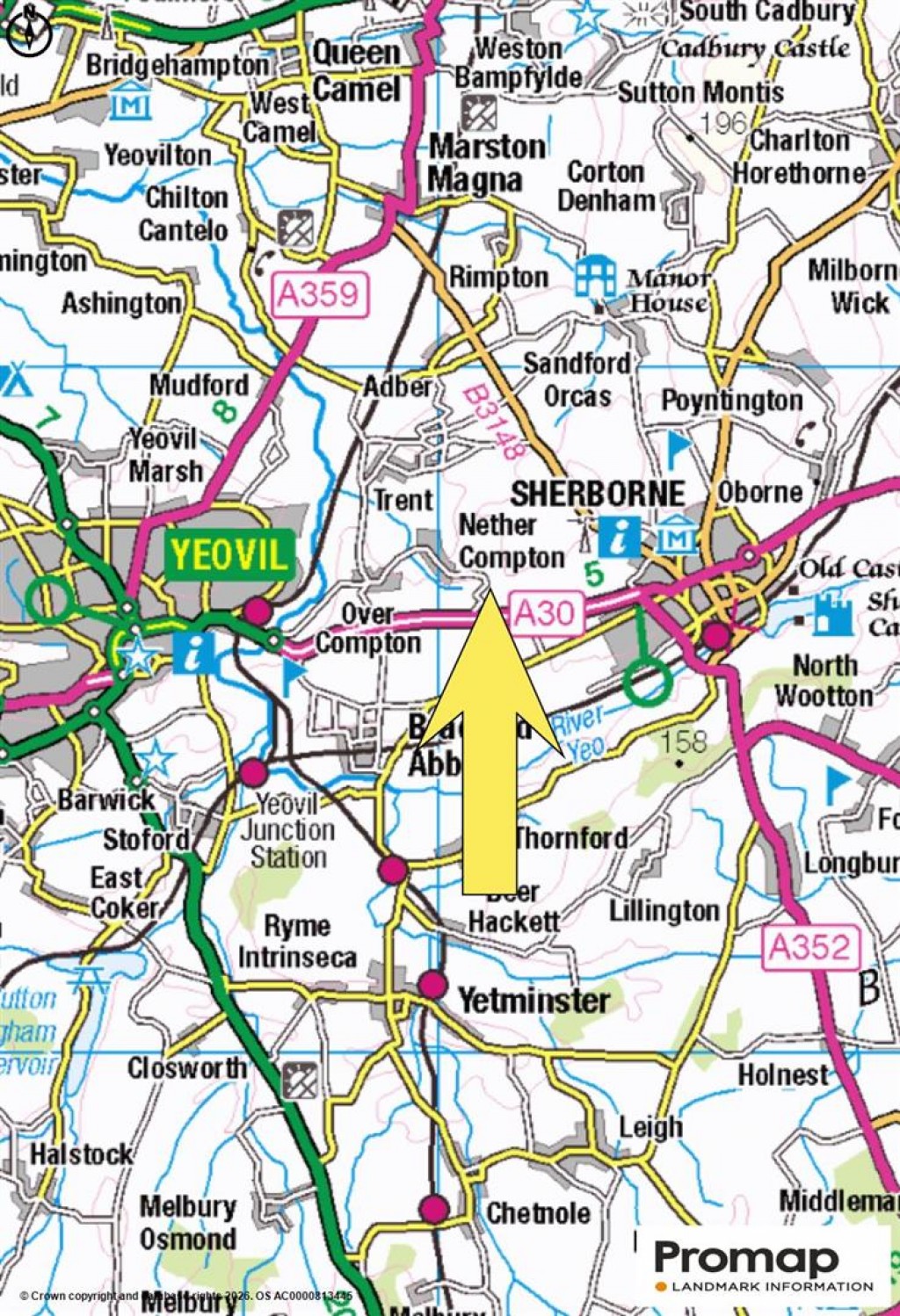 Floorplans For Nether Compton, Sherborne
