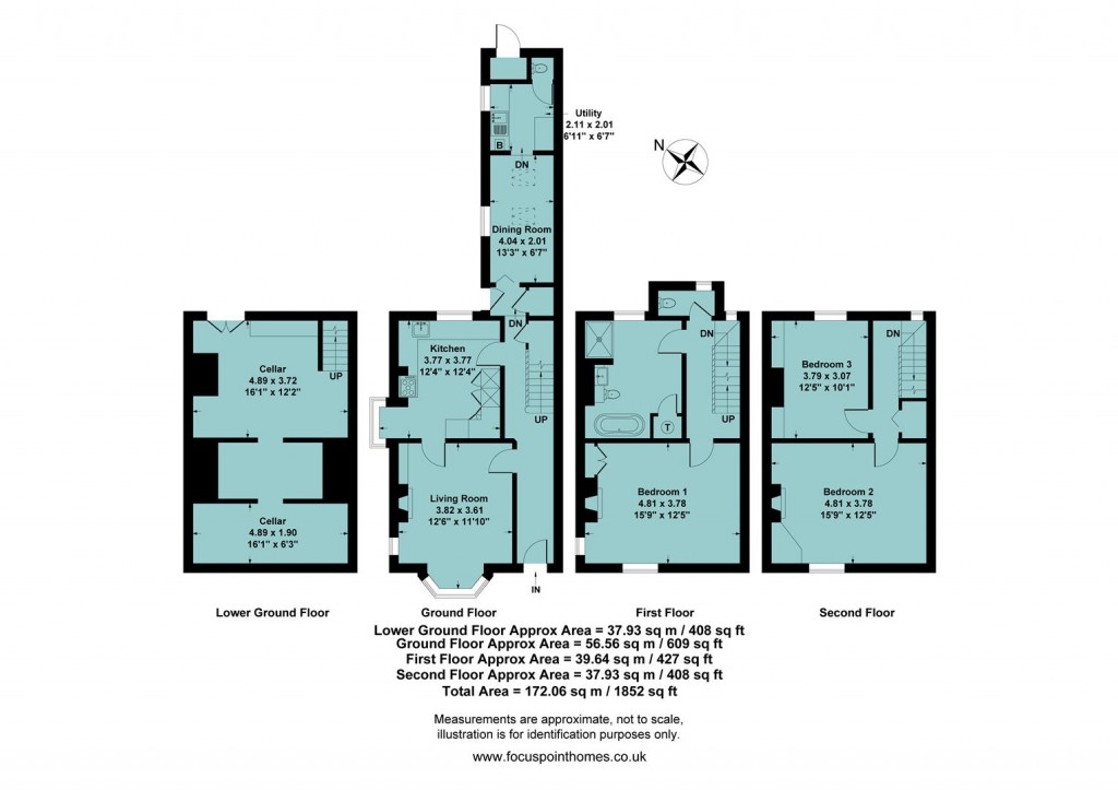 Floorplans For Bath Road, Banbury