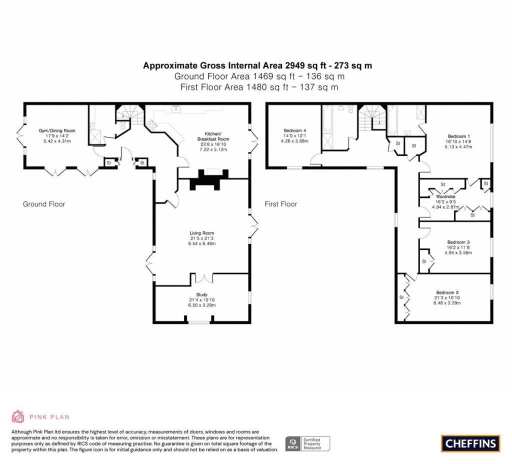 Floorplans For Comberton Road, Barton