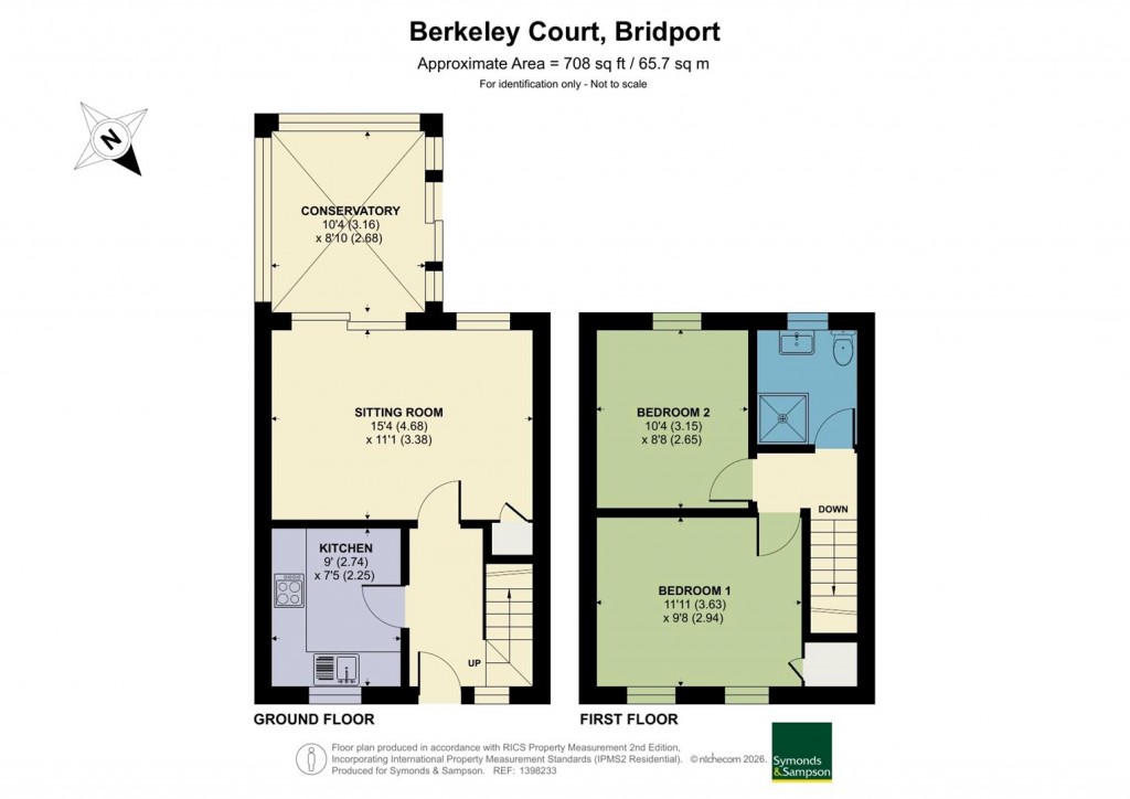 Floorplans For Berkeley Court, Bridport