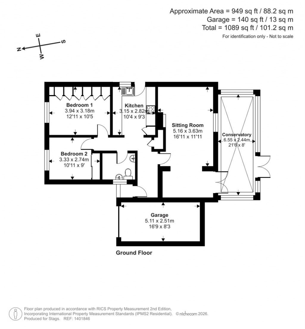 Floorplans For Ramshorn Place, Taunton