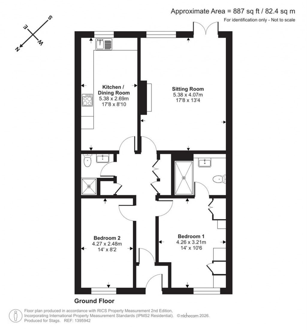 Floorplans For Cowley, Exeter