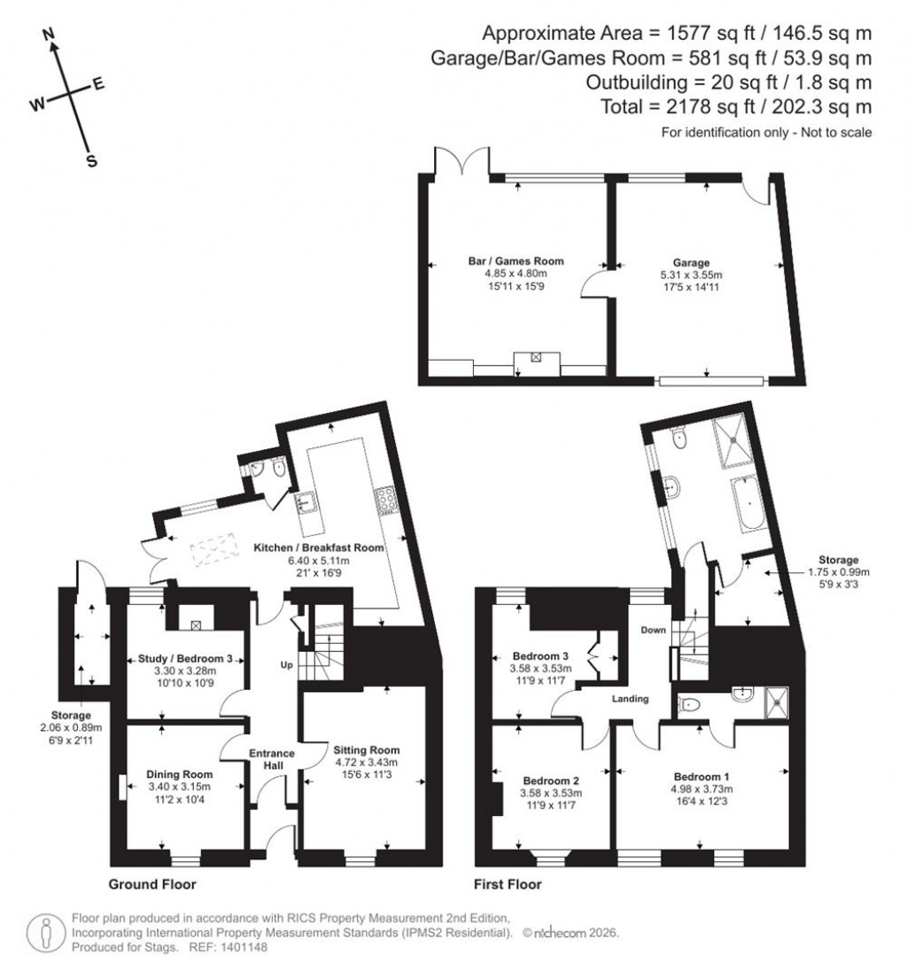 Floorplans For Fore Street, Plympton, Plymouth