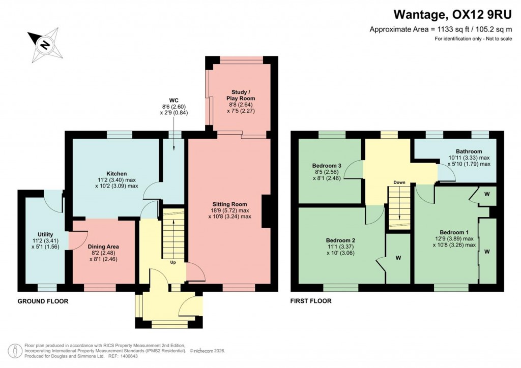 Floorplans For East Challow, Wantage, Oxfordshire OX12