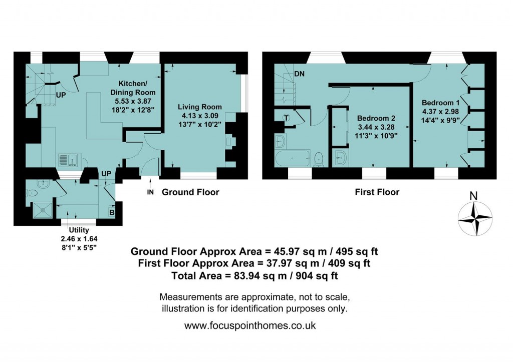Floorplans For Royal Oak Lane, Middleton Cheney, Banbury