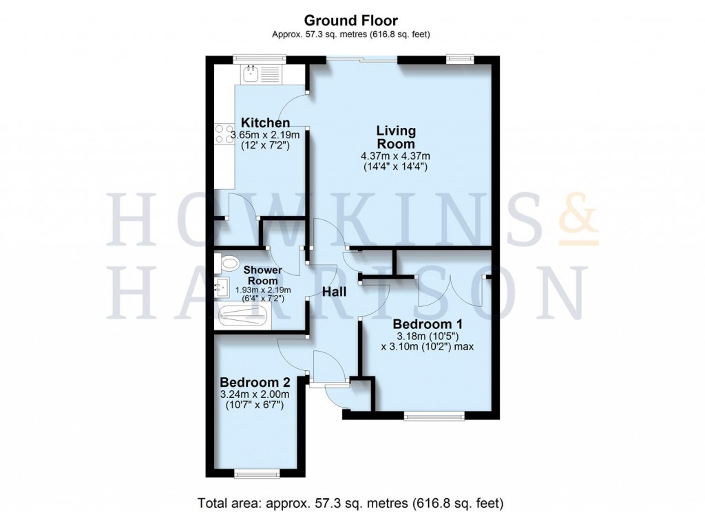 Floorplans For Tutbury Close, Ashby-De-La-Zouch, LE65