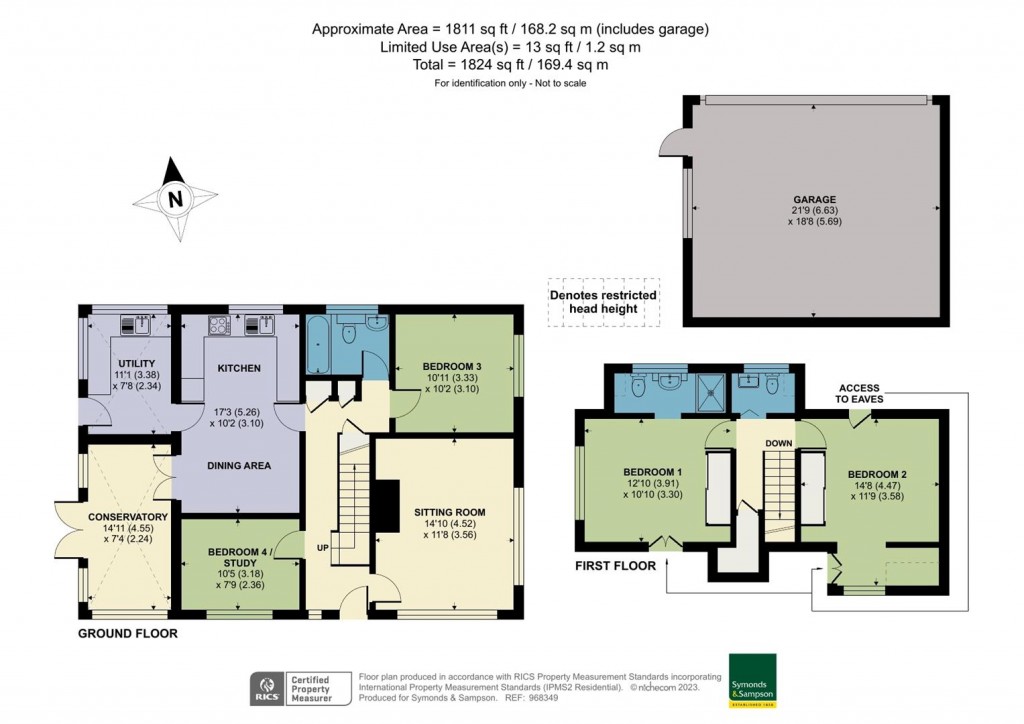 Floorplans For Green Lane, Axminster