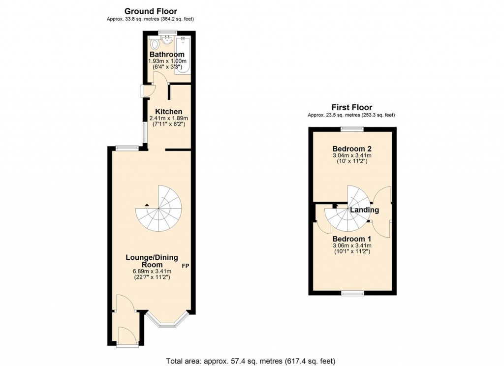 Floorplans For Cheveley Road, Newmarket