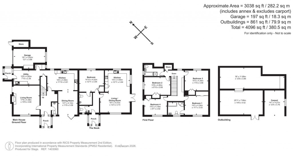 Floorplans For Spring Grove, Milverton, Taunton