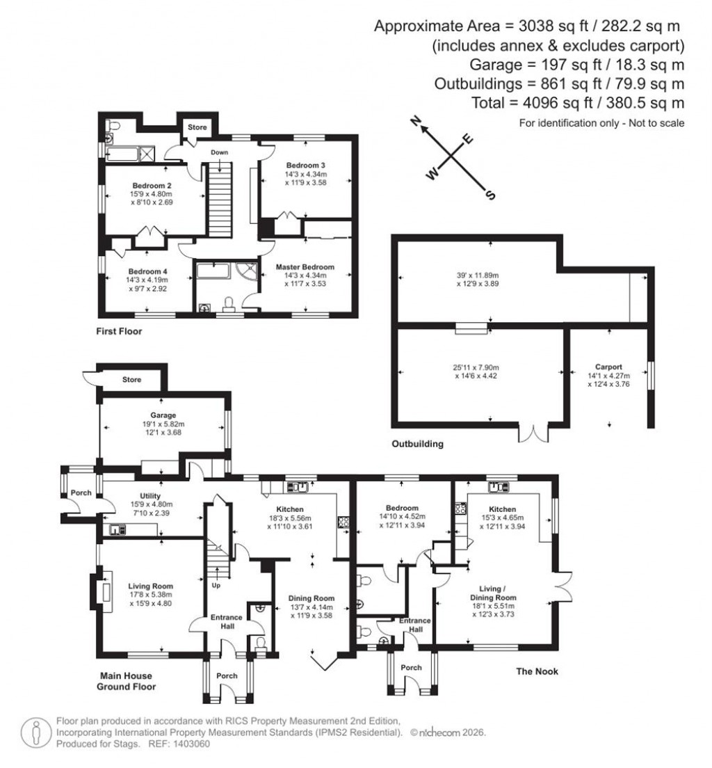 Floorplans For Spring Grove, Milverton, Taunton