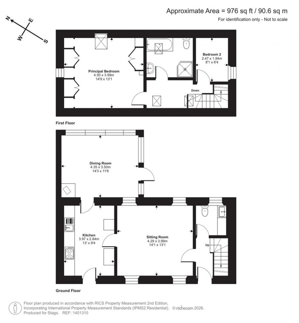 Floorplans For Burlescombe, Tiverton