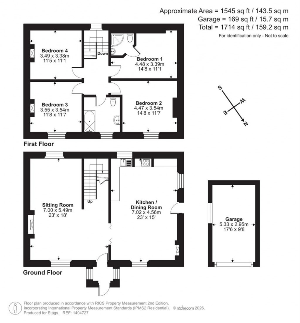 Floorplans For Harrowbarrow, Callington