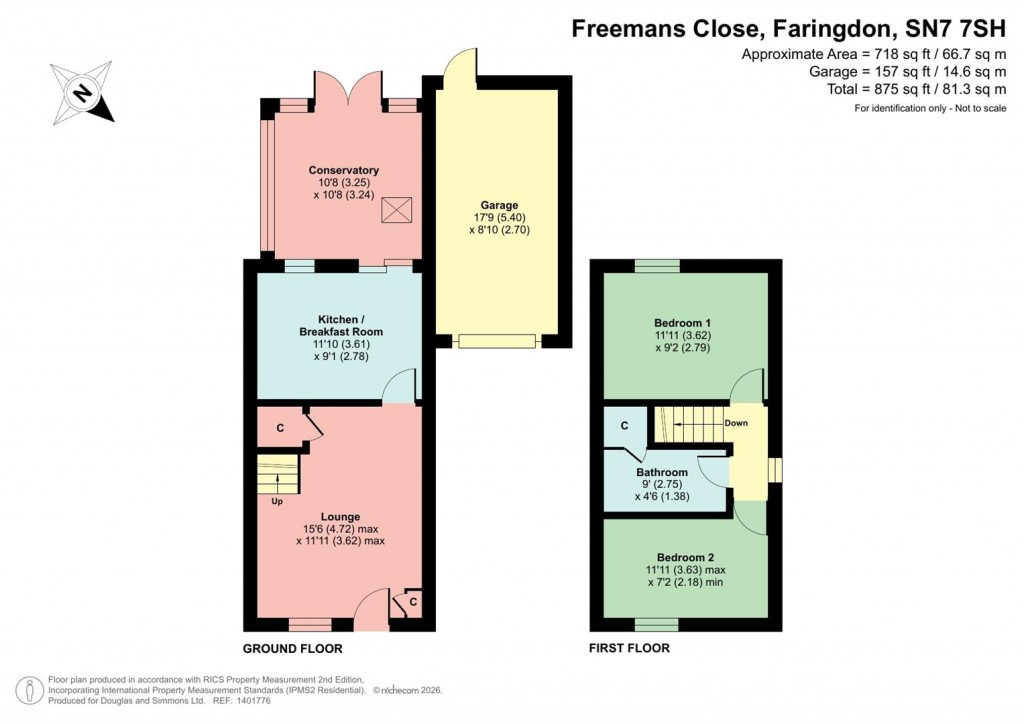 Floorplans For Uffington, Faringdon, Oxfordshire, SN7