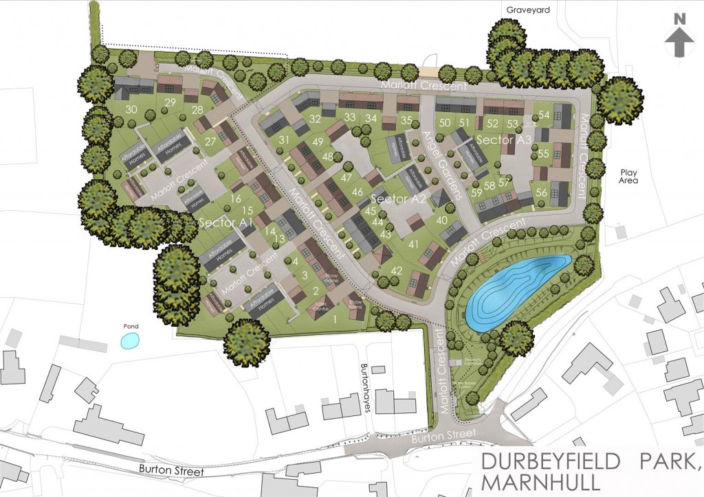 Floorplans For Durbeyfield Park, Marnhull