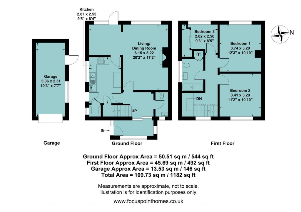 Floorplans For Red House Road, Bodicote, Banbury