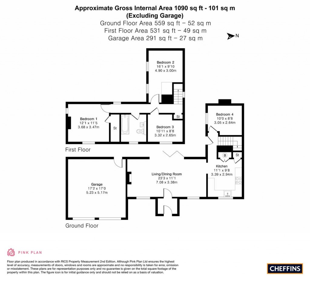 Floorplans For Little Wratting, Kedington