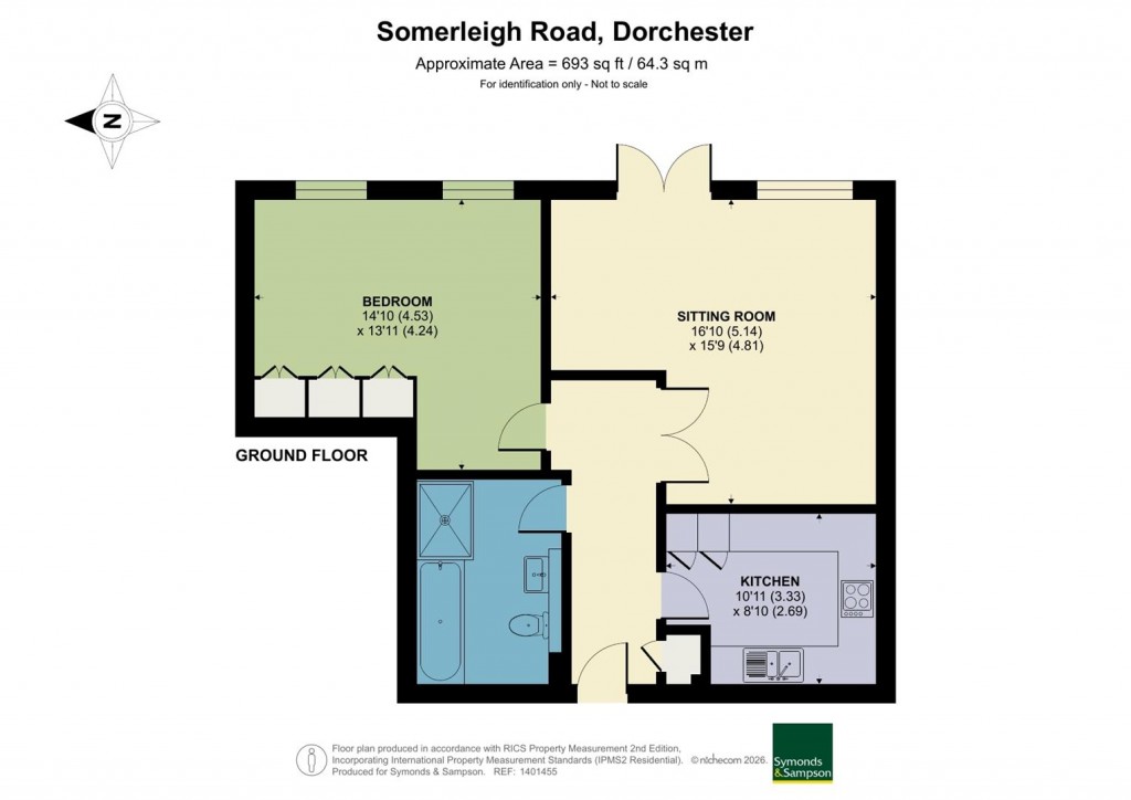 Floorplans For Somerleigh Road, Dorchester