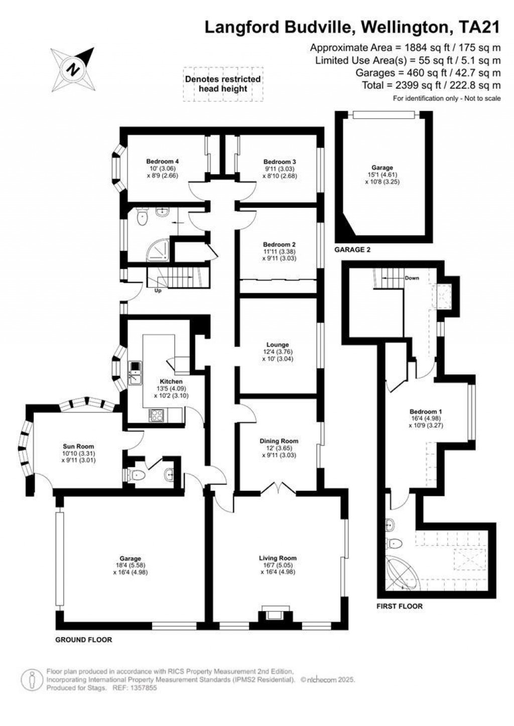 Floorplans For Langford Budville, Wellington